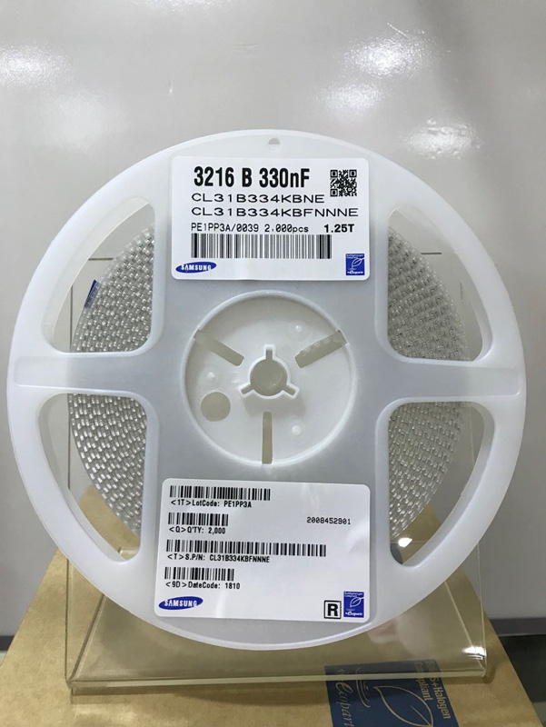三星貼片電容CL31B334KBFNNNE