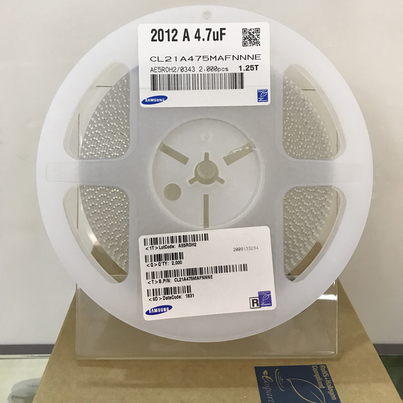 三星貼片電容CL21A475MAFNNNE
