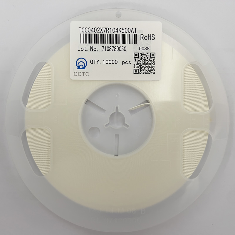 三環(huán)貼片電容TCC0402X7R104K500AT