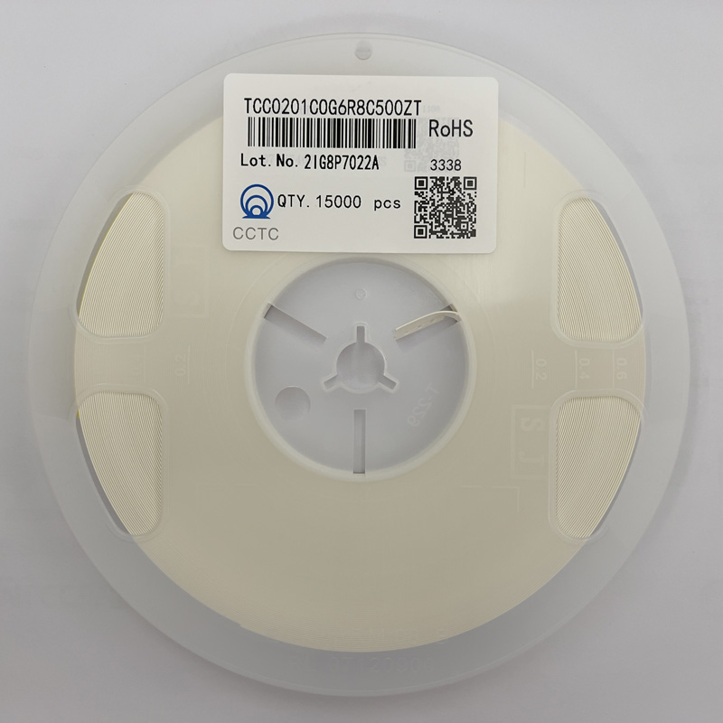 三環(huán)貼片電容TCC0201C0G6R8C500ZT